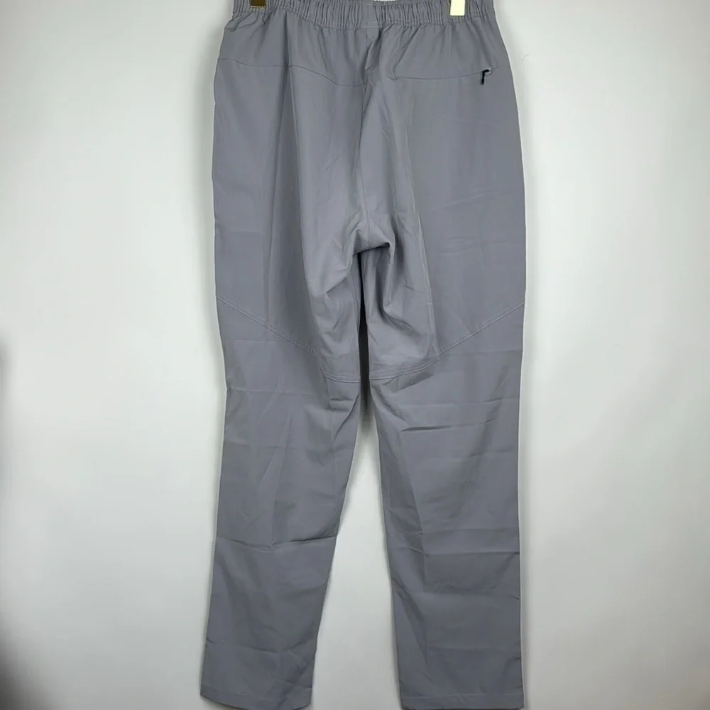 AIRIKE Men's Hiking Pants Water Resistant Quick-Dry Lightweight Gray Size Small